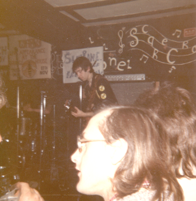 Steve Wollaston at the Bridgehouse in '77